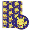 Pocket Creatures Polycotton Fabric - Half Yard (18” x 55”) 37105