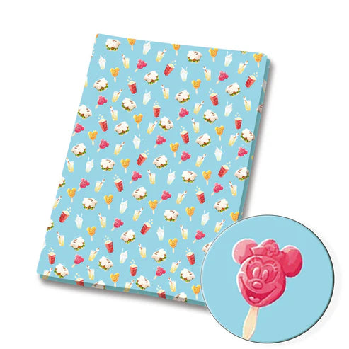 Theme Park Snacks Polycotton Fabric - Half Yard (18” x 55”) 3739