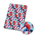 Webbed Superhero Polycotton Fabric - Half Yard (18” x 55”) 37456