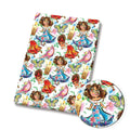Magical Family Girl Polycotton Fabric - Half Yard (18” x 55”) 37517