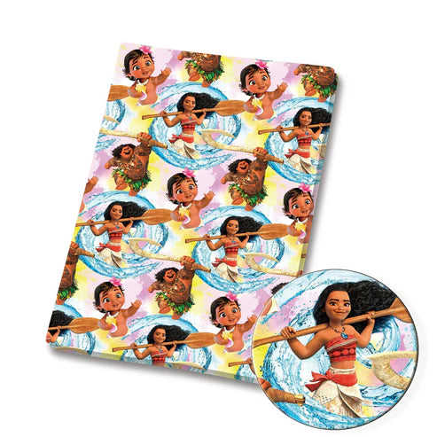 Island Princess Polycotton Fabric - Half Yard (18” x 55”) 37518