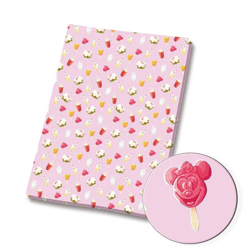 Theme Park Snacks Polycotton Fabric - Half Yard (18” x 55”) 3779