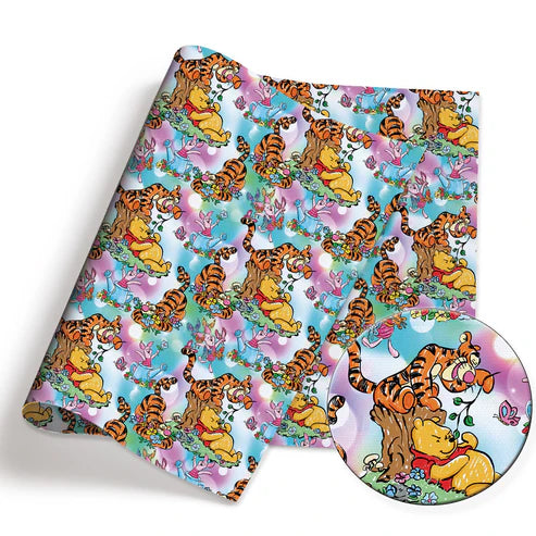 Honey Bear Polycotton Fabric - Half Yard (18” x 55”) 37907