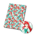 Mermaid Princess Polycotton Fabric - Half Yard (18” x 55”) 2822