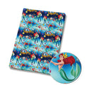 Mermaid Princess Polycotton Fabric - Half Yard (18” x 55”) 3892