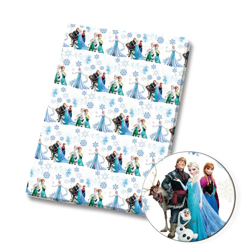 Ice Princess Polycotton Fabric - Half Yard (18” x 55”) 3898