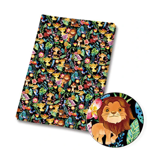 Pride Land Adventures Polycotton Fabric - Half Yard (18” x 55”) 3906