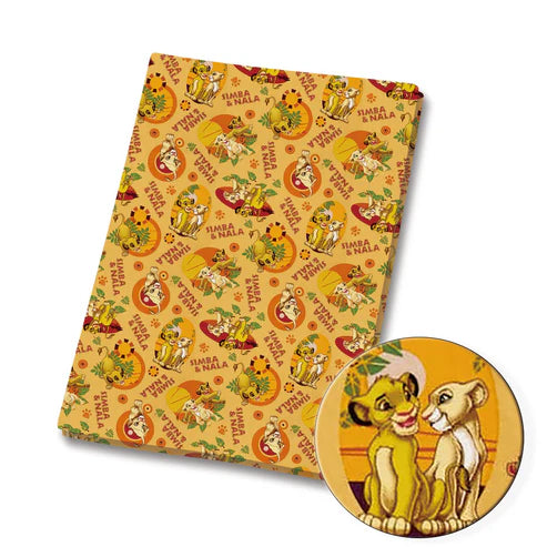 Pride Land Adventures Polycotton Fabric - Half Yard (18” x 55”) 3914