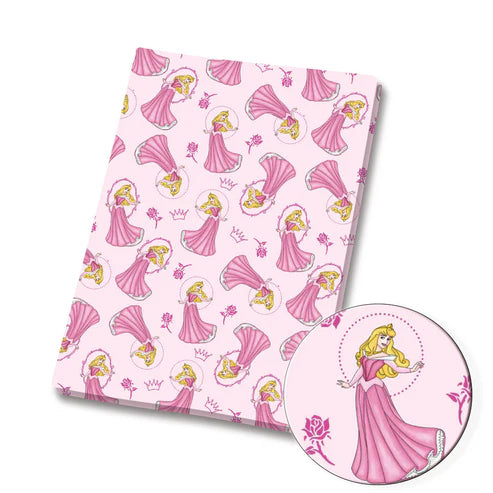Enchanted Sleeping Princess Polycotton Fabric - Half Yard (18” x 55”) 39782