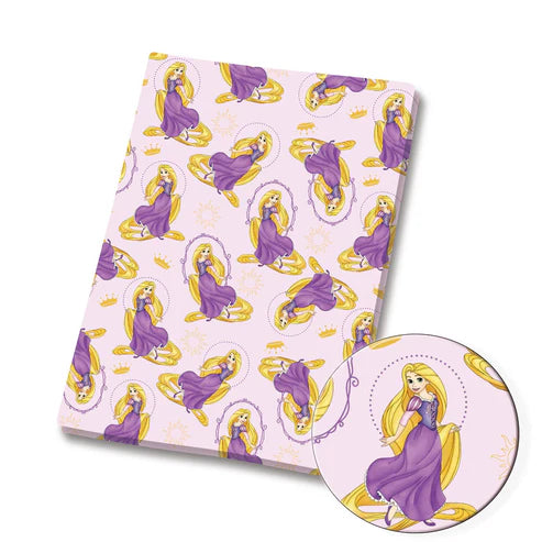 Magic Hair Princess Polycotton Fabric - Half Yard (18” x 55”) 39786