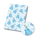Glass Slipper Princess Polycotton Fabric - Half Yard (18” x 55”) 39787