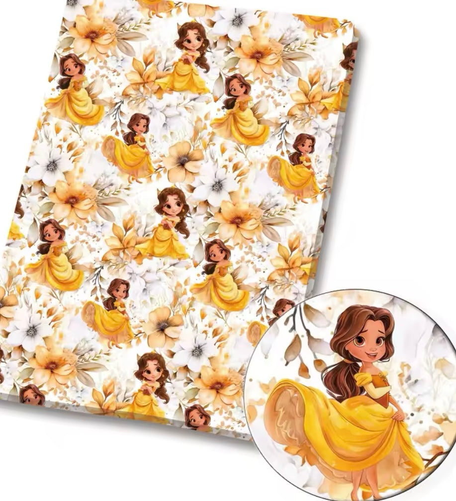 Belle polyCotton Fabric Half Yard (18” x 55")