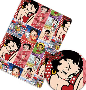 Betty Boop polyCotton Fabric Half Yard (18” x 55”)