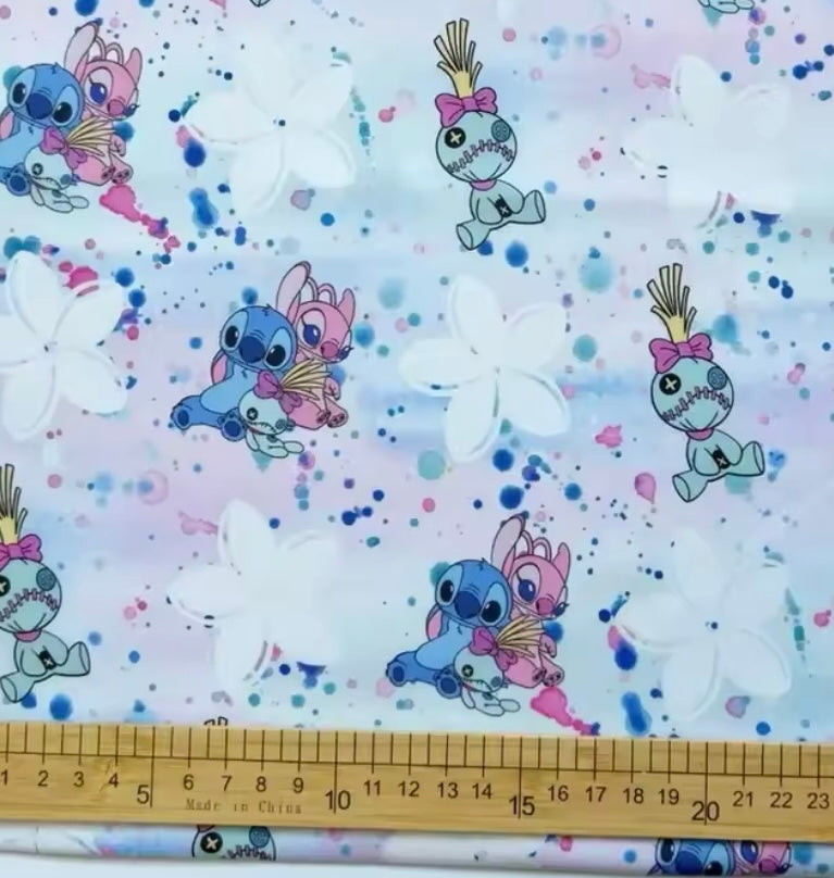 Stitch and Angel polyCotton Fabric Half Yard (18” x 55”)