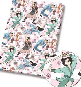 Mulan polyCotton Fabric Half Yard (18” x 55”)