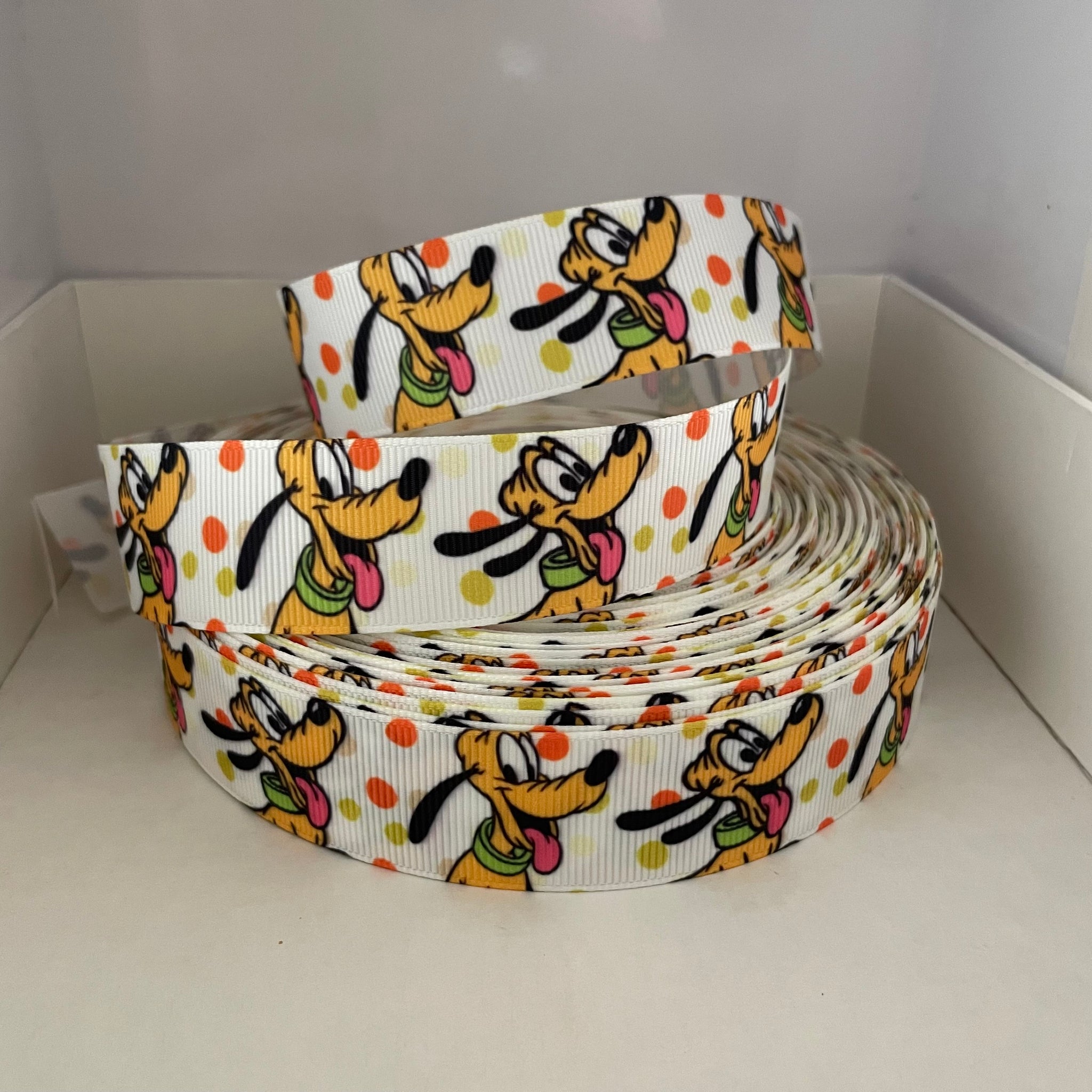 Pluto Grosgrain Ribbon