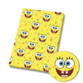 Underwater Sponge Adventures Polycotton Fabric - Half Yard (18” x 55”) 10150