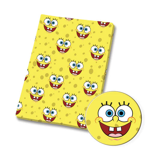 Underwater Sponge Adventures Polycotton Fabric - Half Yard (18” x 55”) 10150