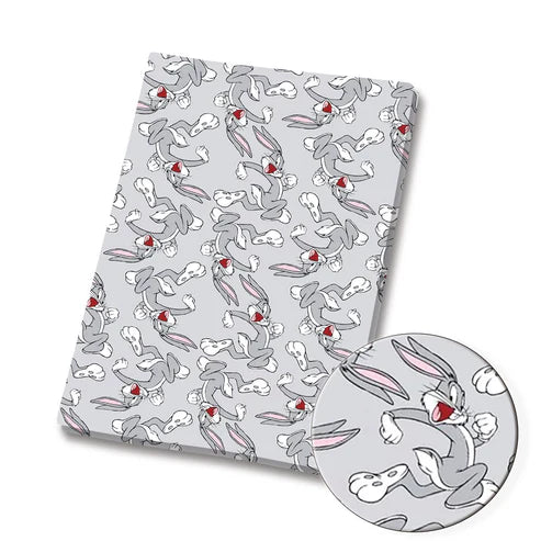 Cheeky Bunny Adventures Polycotton Fabric - Half Yard (18” x 55”) 5397