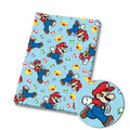 Plumber Brothers game Polycotton Fabric - Half Yard (18” x 55”) 4253