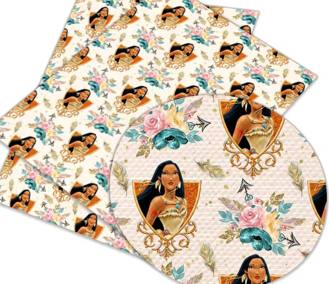 Pocahontas polyCotton Fabric Half Yard (18” x 55”)