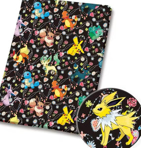 Pokemon polyCotton Fabric Half Yard (18” x 55”)