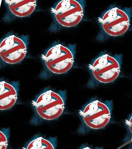 Ghostbusters retro 1980s Character Polycotton Fabric - Half Yard (18” x 55”) 84612