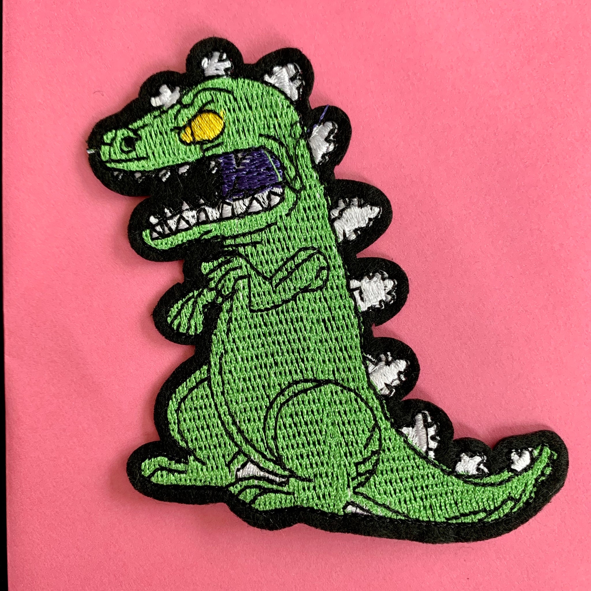 Reptar Embroidered Patch