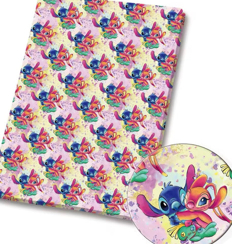 Stitch and Angel polyCotton Fabric Half Yard (18” x 55”)