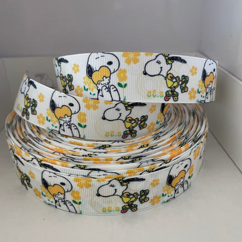 Snoopy Grosgrain Ribbon