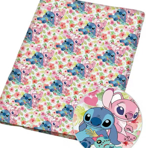 Stitch and Angel polyCotton Fabric Half Yard (18” x 55”)