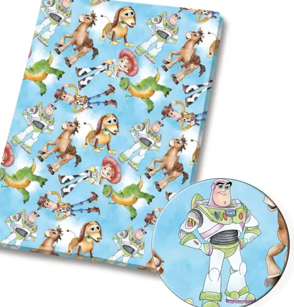 Toy Story polyCotton Fabric Half Yard (18” x 55”)