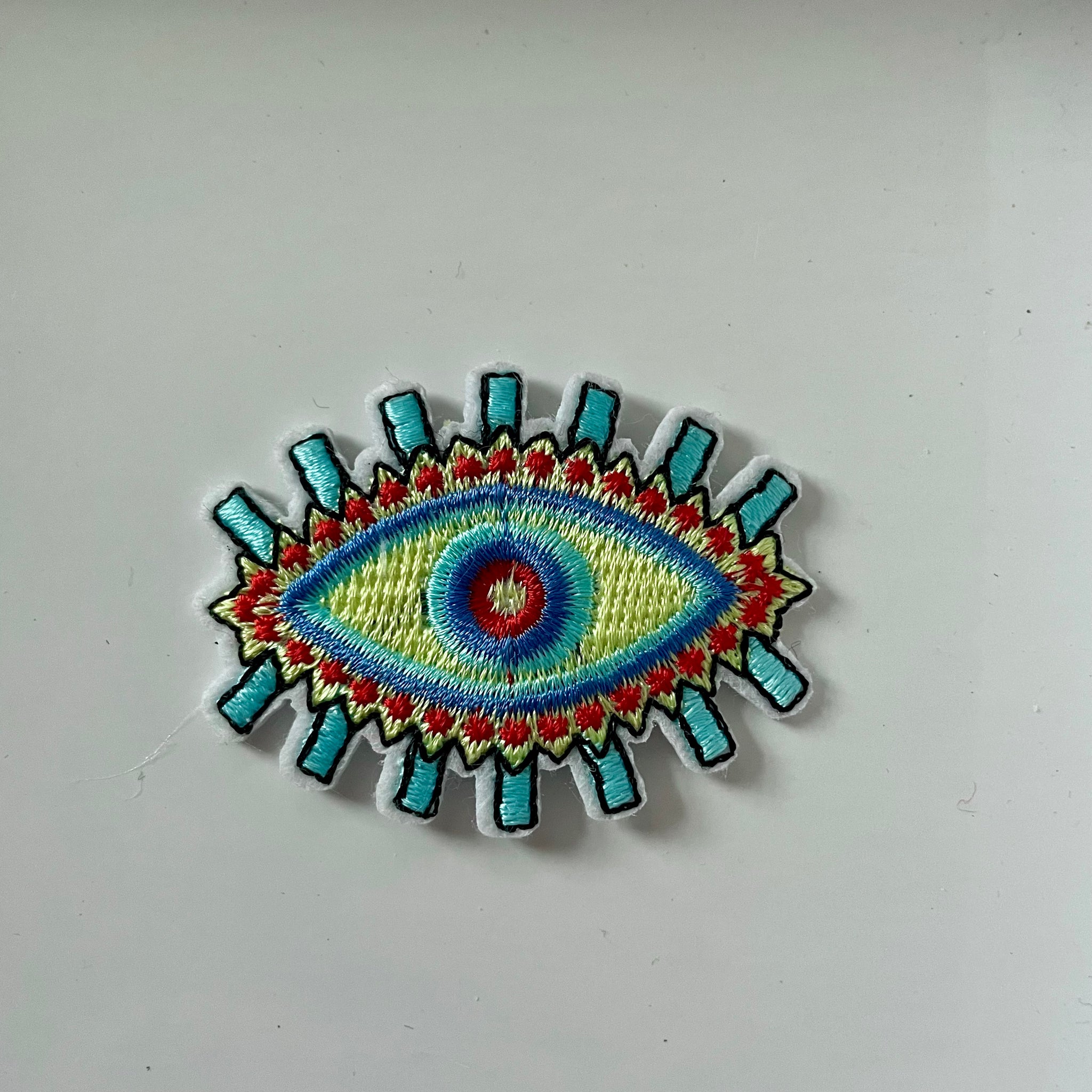 Lucky eye Embroidered Patch