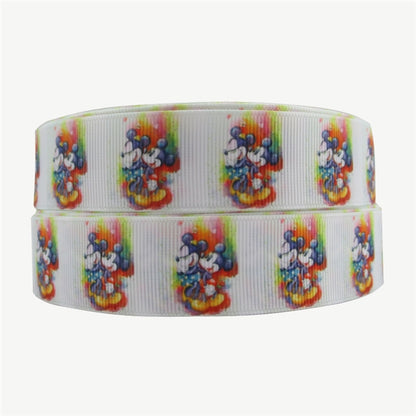 Classic Cartoon Mouse Grosgrain Ribbon 1047562