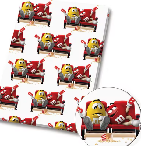 M & M’s polyCotton Fabric Half Yard (18” x 55”)