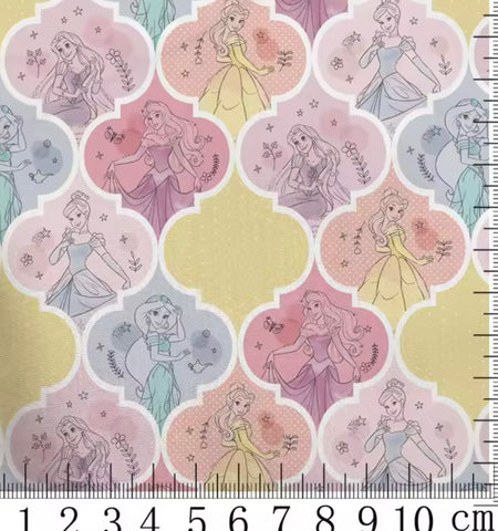 Princess polyCotton Fabric Half Yard (18” x 55”)