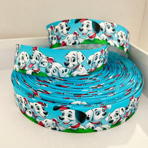 Dalmatians Grosgrain Ribbon