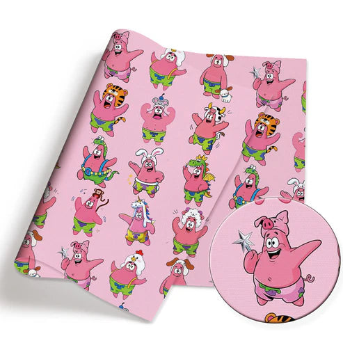Underwater Sponge Adventures Polycotton Fabric - Half Yard (18” x 55”) 47285