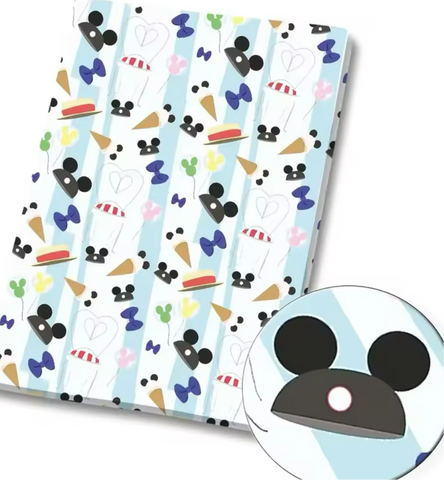 Mickey Mouse Polycotton Fabric Half Yard (18” x 50”)
