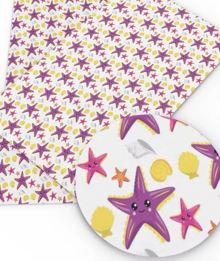 Starfish polyCotton Fabric Half Yard (18” x 55”)