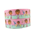 Cartoon Girl Doctor Grosgrain Ribbon 1014383