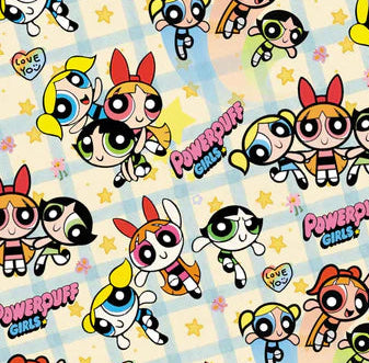 Super Girl Trio Adventures Polycotton Fabric - Half Yard (18” x 55”) 14615