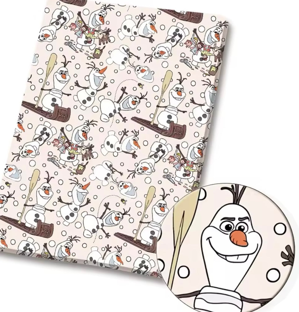 Olaf polyCotton Fabric Half Yard (18” x 55”)