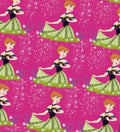 Disney Frozen Princess Anna Polycotton Fabric - Half Yard (18” x 55”) 80177