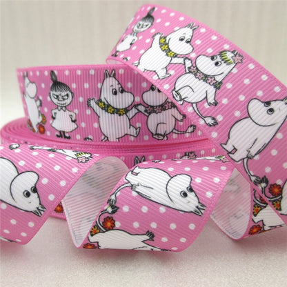 Scandi Woodland Friends Grosgrain Ribbon 1043876