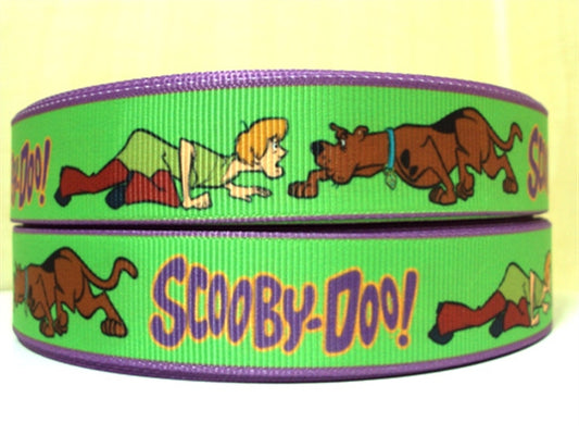 Mystery Pals Cartoon Dog Grosgrain Ribbon 1001633