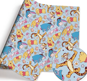 Winnie the Pooh polyCotton Fabric Half Yard (18” x 55”)