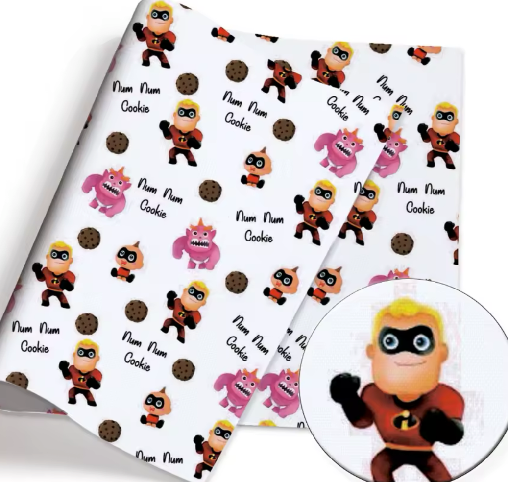 Incredibles polyCotton Fabric Half Yard (18” x 55”)