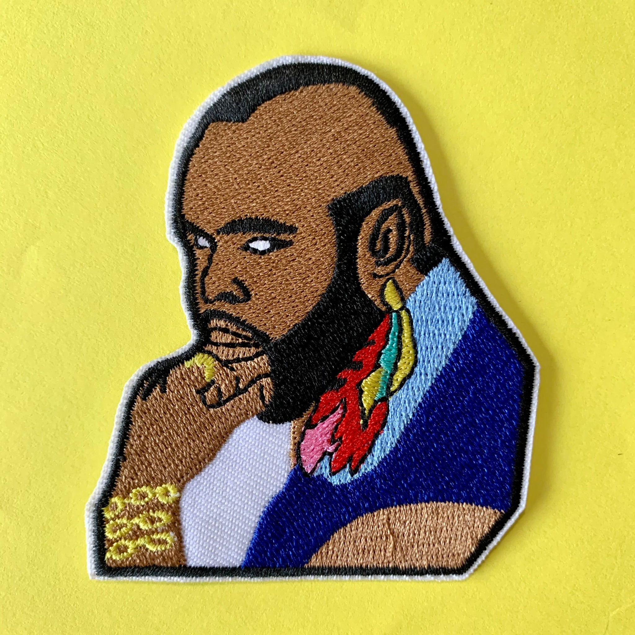 Mr T Embroidered Patch