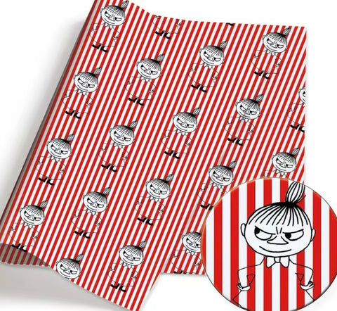 Little My PolyCotton Fabric Half Yard (18” x 55”)